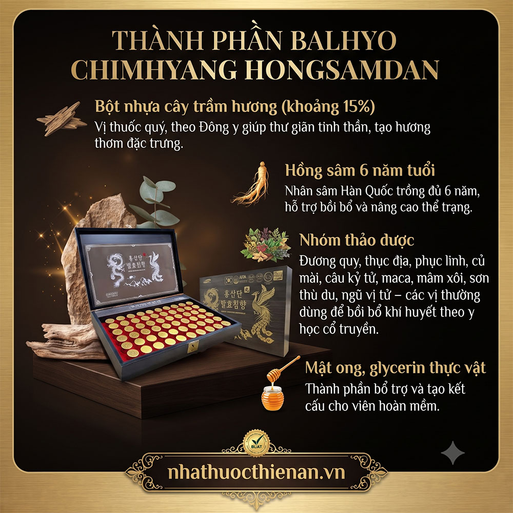 thanh phan balhyo chimhyang hongsamdan tram huong hong sam 6 nam thao duoc
