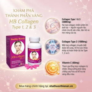 thanh phan hb collagen type 1 3 5000mg type 2 vitamin c