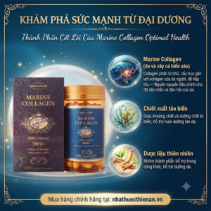 thanh phan marine collagen optimal health collagen ca bien sau tao bien duoc lieu