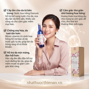 vallee des roses rose water ho tro cap am da huong thom hoa hong