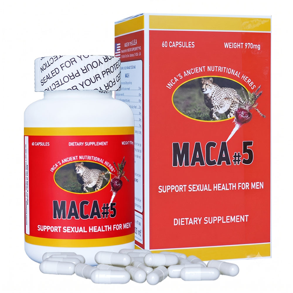 vien uong Maca 5 Health Elixir hop 60 vien My vien uong Maca 5 Health Elixir hop 60 vien My