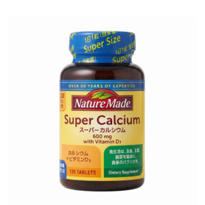 vien uong canxi nature made super calcium 600mg vitamin d 120 vien