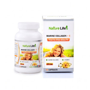 vien uong dep da chong lao hoa nature life marine collagen e youth and beauty hop 60 vien