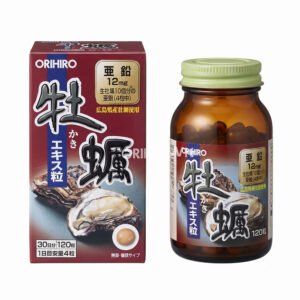 Viên Uống Tinh Chất Hàu Tươi Orihiro 120 Viên Nhật Bản – Bổ Sung Kẽm, tăng cường sinh lý nam