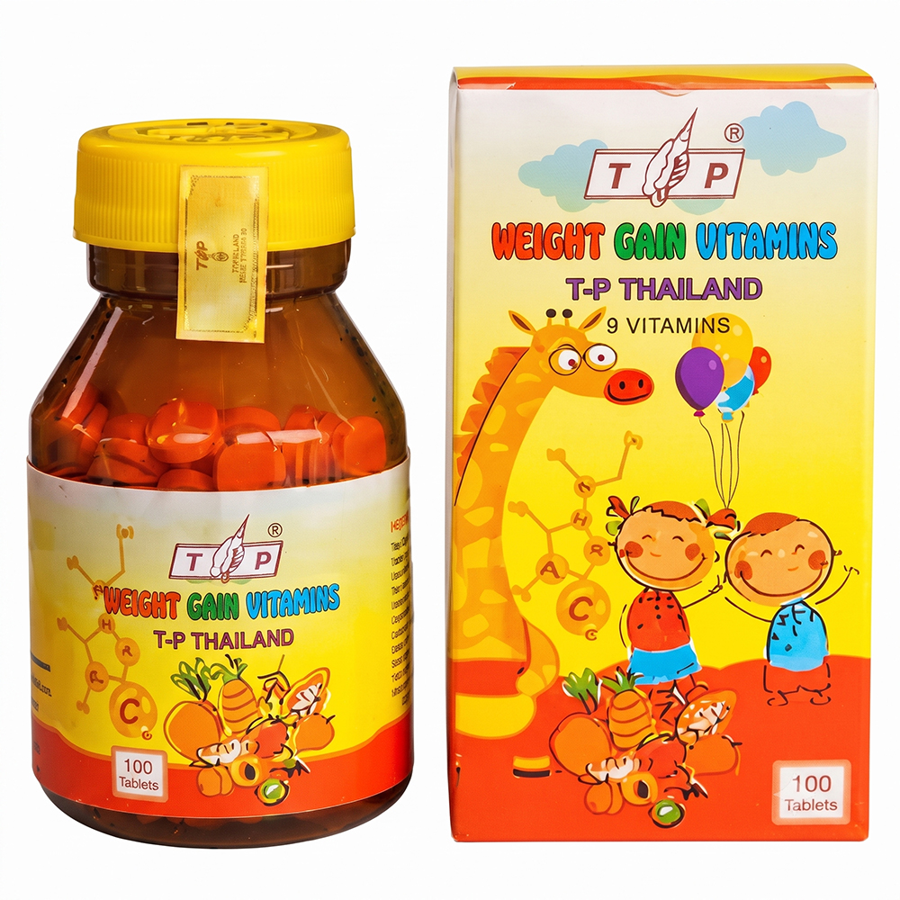 vien uong vitamin tang can TP Thai Lan hop 100 vien cho nguoi gay vien uong vitamin tang can TP Thai Lan hop 100 vien cho nguoi gay